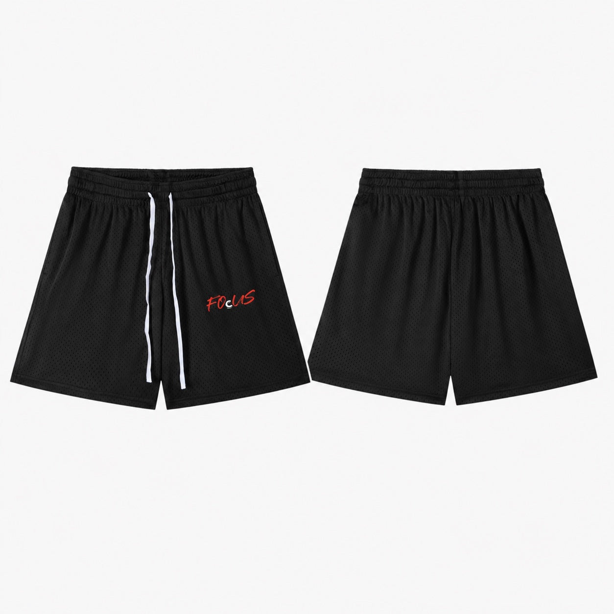 FOcUS Mesh Shorts - Black image