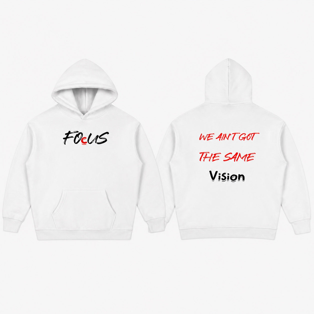 FOcUS Vision Hoodie - White image